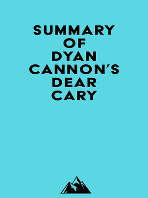 cover image of Summary of Dyan Cannon's Dear Cary